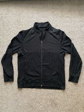 Lululemon Black Lightweight Full-Zip Jacket